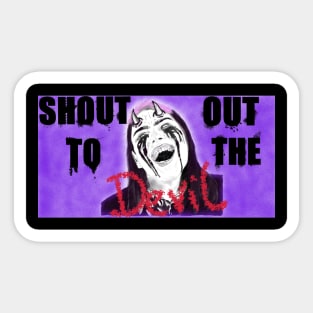 Shout Out Sticker